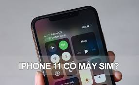 Khay SIM iPhone 11 2 sim vật lý