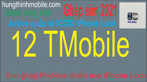 Fake quốc tế iPhone 12 Lock Tmobile bằng sim ghép iCCID mới nhất Hưng Thịnh Mobile - driversmayin.com