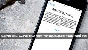 Nguyên nhân và cách khắc phục lỗi iPhone báo SIM không được hỗ trợ - linhkiendtdd.vn