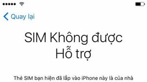 Cách khắc phục lỗi iPhone Lock không nhận sim ghép 4G - www.truesmart.com.vn