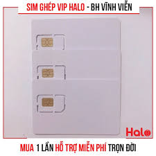 Sim ghép VIP Halo - kích hoạt mọi iPhone lock - BH vĩnh viễn - Phụ kiện SIM khác | MuaSamSo.vn - muasamso.vn
