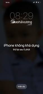 IPhone không khả dụng, bị vô hiệu hóa nghĩa là gì? - Mcongnghe.Com - mcongnghe.com