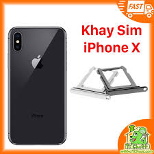 Khay sim iPhone X ZIN (có ron chống nước) Shop Tí Chuột - tichuot.com